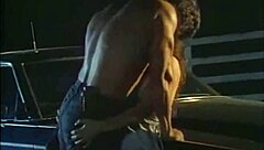 I feel so thrilled watching Colt Steele dominate that muscular bodybuilder on the night train