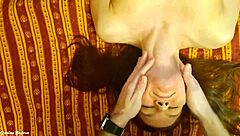 Why Squeeze These Natural Tits with Olive Oil Until They're Bouncy and Wet in Bedroom Massage?