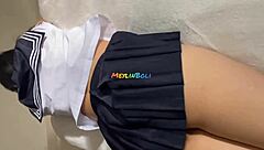 Colombian College Babe Screams In Pleasure During First-Time Homemade Fuck