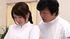 Hey nurse, can we do double creampie mmf 3some?