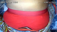 Indian amateur fucks friend's wife hard in homemade doggystyle session