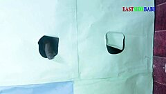 Subtle Tease Of Horny Ebony Milf In Homemade Gloryhole Blowjob And Doggystyle Fucking With Big Black Cock