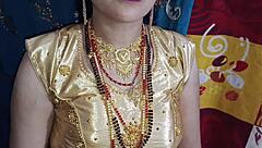 Indian Model Bhabhi Engages In Dirty Talk And Anal Creampie With Passionate Blowjob In Bedroom