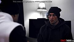 big tits milf gives a hardcore tit job and blowjob to a young athlete with monster cock