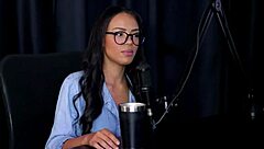 hey, alice vasconcelos gets bisexual and strips showing her big beautiful tits