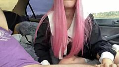 I experienced a thrilling encounter as a horny student girl got massaged and fucked by her new physical education teacher outdoors