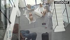 hey, check out this bubble butt venezuelan redhead getting erotic pussy licking and passionate doggystyle pounding on holiday?