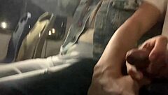 Blonde Horny Chick Shows Cock to Mexican Babe on Public Bus and She Touches It Eagerly