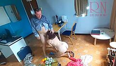 Office Domination Boss Fucks Secretary During Phone Call