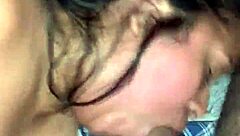 omg this tinder girl gives dirty deepthroat blowjob and creampie pov 😈💦