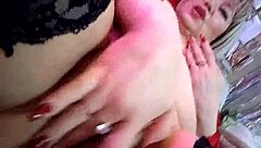 Aimee hot milf aka aimeeparadise shows off her naked shaved cunt in close-up while fingering and moaning as a seductive mommy