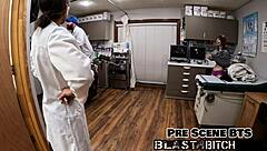 Ditria Rose experiences intense creampie from doctor in hospital exam pov version with gloves and spreading