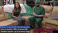 Aria Nicole gets fucked missionary and shocked by doctor Tampa in hospital