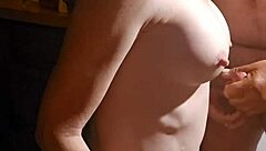 Eating And Fucking Juicy Swollen Pussy On Washing Machine