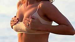 Intense Soft Bouncing Breasts Display