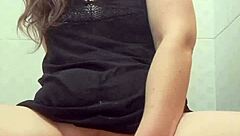 Big Ass Latina Milf Rides Huge Dildo In Bathroom To Squirting Orgasm