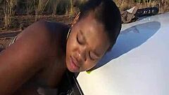 Shy Ebony Beauties Tackle Massive Cocks In Wild African Group Orgy Deepthroat Session