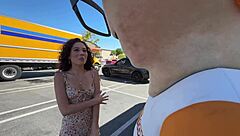 Satine Delivers Slippery Footjob Surprise. ThePornDude Pounds Brunette Teen 18+ with Monster Cock in Cowgirl Doggystyle Creampie.