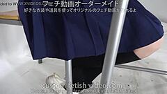 Socks fetish video with feet shoes and domination play