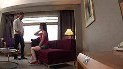 Tall Curvy Japanese College Student With Big Natural Tits Poses In Miniskirt For Photoshoot Audition