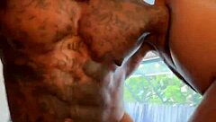 Thick Brunette Massive Tits Swallow Jason Luv Huge Cock