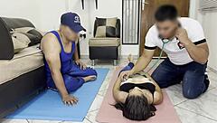 Cheating Japanese Wife Feels Intense Need For Mouth To Mouth Passion