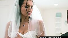 Best Man Licks And Fucks Bella Rolland In Anal Cowgirl Before Wedding