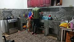 why does this perverted neighbor flash his huge cock and fat ass while visiting?