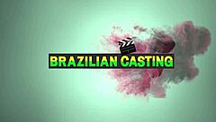 novice brazilian beauty debuts in steamy casting interview with laurinha's delicious curves