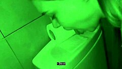 Blonde bombshell gets picked up at nightclub for quickie doggystyle fuck in toilet