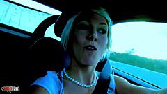 French whore Milky Cooper get fucked in ass at beach, oh yeah.