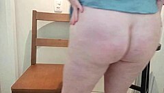 Curious Stepmom Caught at Home with Anal Plug Ready for Playtime and Orgasm