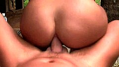 jade sins outdoor threesome with double penetration squirting and deepthroat action