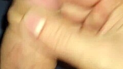 hey, check out this hairy amateur with long hair sharing some fun