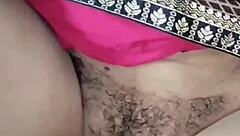 Hey, check out this outdoor ranch bath with pissing and dirty Hindi talk!