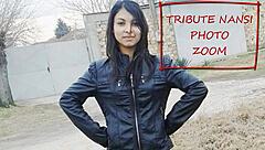 In this fantasy scene, a tribute features Nansi in a gypsy-inspired moment