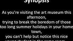 I Feel Thrilled By Leather Skirt Upskirt Art In Outdoor Public Setting