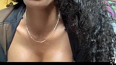 WATCH this ebony babe STRIP and FUCK her wet pussy with dildo until SQUIRTING!