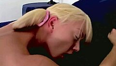 sweet lil lexy gets hardcore fucking with anal, fingering, and cumming in mouth during hot lesbian teen orgasm session