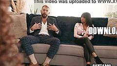 a therapist offered a unique solution for the couple, leading to passionate encounters with the latina.