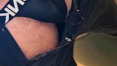 Intriguing Creampie Action with Italian Exhibitionist Jerking Off Muscular Bodybuilder in Homemade Fetish Scene