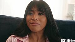 a therapist offered a unique solution for the couple, leading to passionate encounters with the latina.