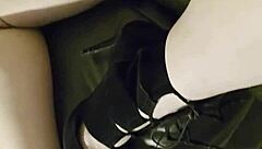 amazing amateur sandra shows off her mature curves in candid home video