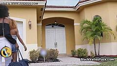 Intense Threesome Action With Ebony 18+ Babes Riding Hard