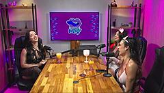 i enjoy guiding with hot brunette beauty