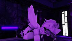 i enjoy hard gaming time with my furry girlfriend in roblox