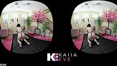 Mean sorority girls bully each other with wedgies and face sitting in VR