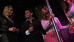 Angelika Black, Britney, and Chloe Conrad dive into group anal action.