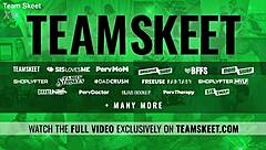 Wild teens dive into intense fucking riding cowgirl and doggystyle for explosive facial finish