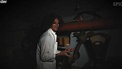 Blonde Lady Lada And Redhead Clitoris Team Up For Double Blowjob On Hairy Big Cock